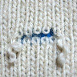 編み修理編み方２