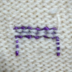 通常修理編み方４